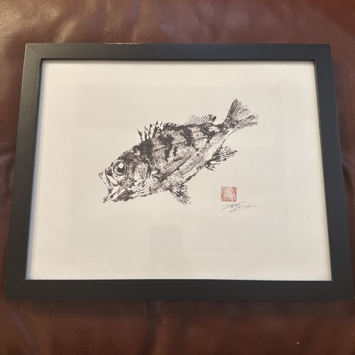 Signed dwight hwang rockfish - signed,