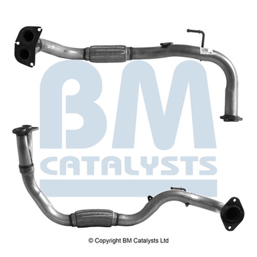 Front exhaust pipe fit - front,