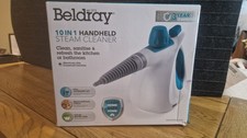 Beldray Handheld Steam Cleaner 10 in 1 Portable Multipurpose Steamer With Tools