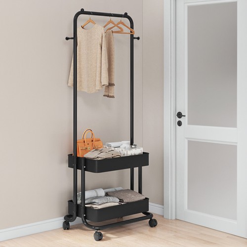 Rolling clothes rack home - rack,