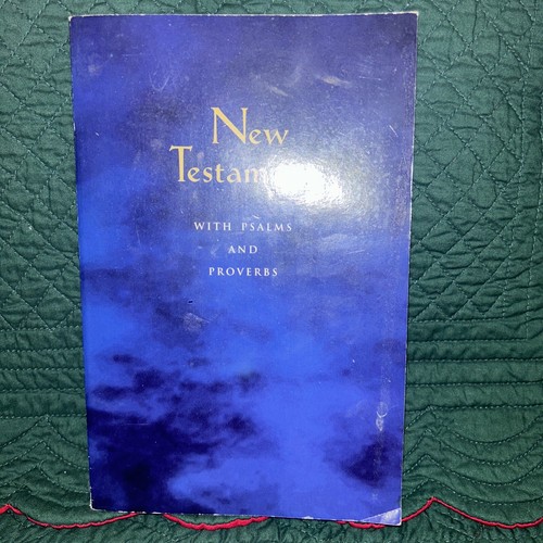 New testament with psalms - new, and