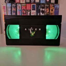Alien LED VHS Tape Light Lamp