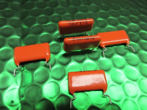 Orange drop capacitor - orange,