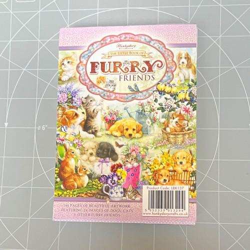 Hunkydory little book furry - book,