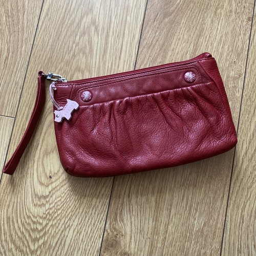 Radley red leather - , wristlet