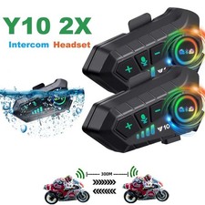 2X Motorcycle Helmet Intercom