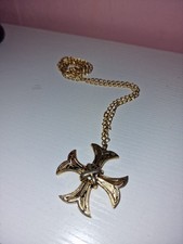 Vintage Gold Tone Maltese