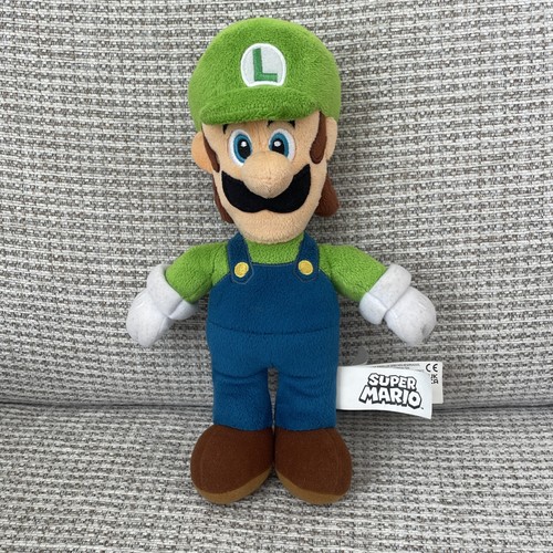 Luigi plush super mario bros - luigi,