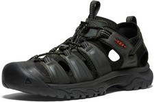 Keen Targhee Mens Hiking Travel Sandal Shoes 10.5 Grey Black Bungee