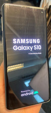 Samsung Galaxy S10 128GB Black- Unlocked-  Very Good  Condition- Cracked back