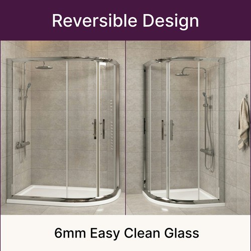 Quadrant offset shower - /,