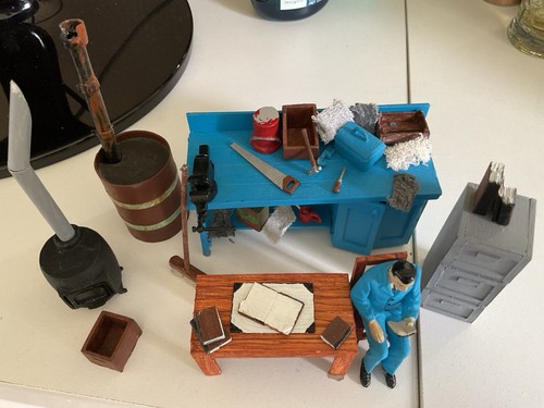 Office garage items - job, lot