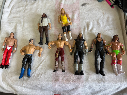 Mattel jakks wrestling - mattel, &