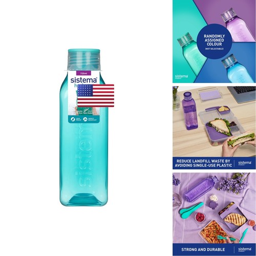 Sistema retro square bottle - sistema,