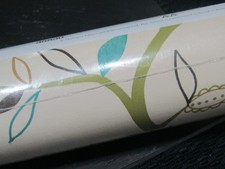 1x roll Harlequin Cream/Turquoise/Olive Floral Wallpaper. Pattern 35830/Batch AA
