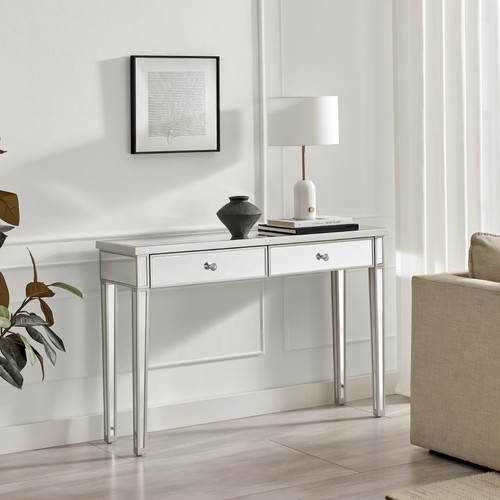 Venetian mirrored console and - venetian,