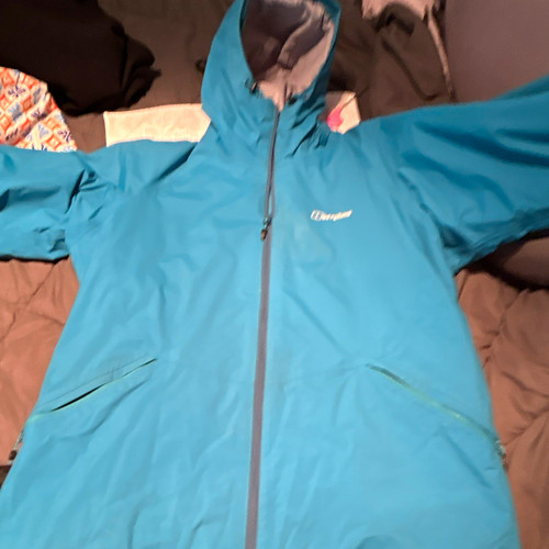 Berghaus men blue hooded - men's,