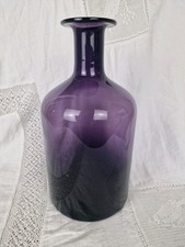 Vintage Large Aubergine Glass