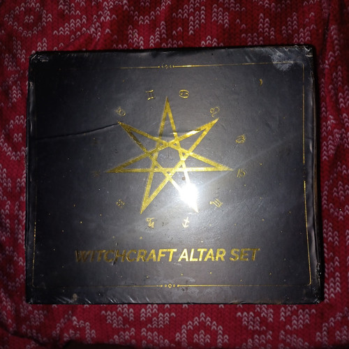Traditional witchcraft altar - witchcraft,