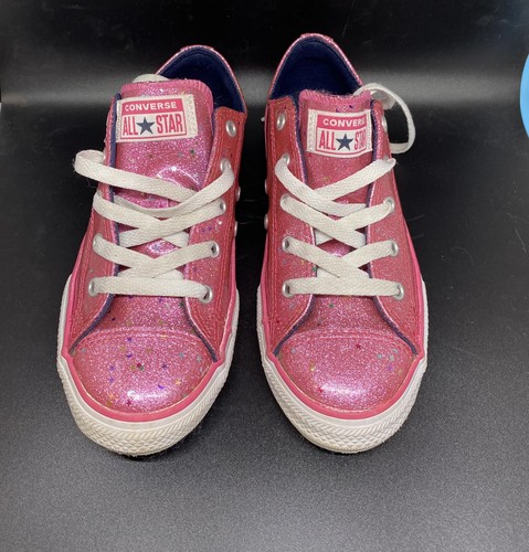 Sparkly pink converse galaxy - sparkly,