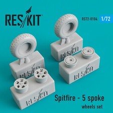 Spitfire 5-Spoke Wheels Set
