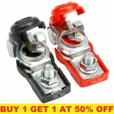 1 Pair Quick Release Battery Terminals 12V Clamps Car Auto Connectors Caravan