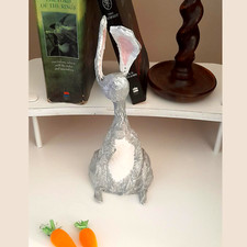 Handmade Paper Mache Rabbit