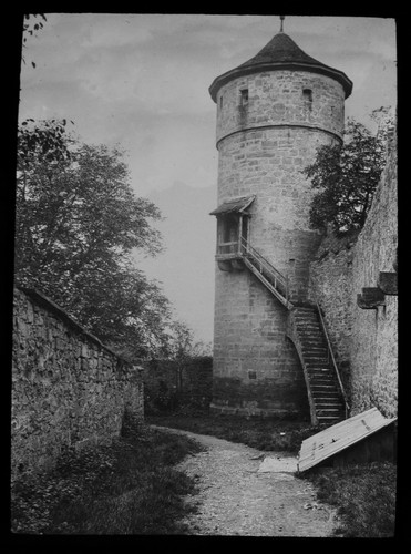 Magic lantern slide - lantern,