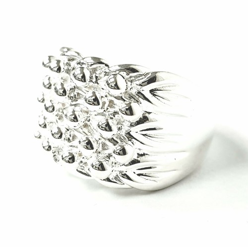 Silver keeper ring solid - ring,