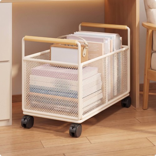 Book cart with wheels - wheels, mobile