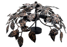 Homebase Copper Effect Leaf