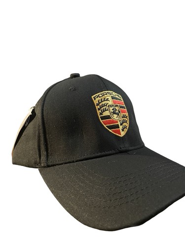Porsche adjustable black - black, hat