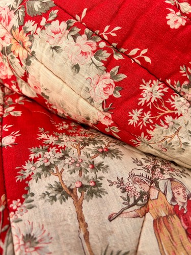 French vintage padded double - vintage,