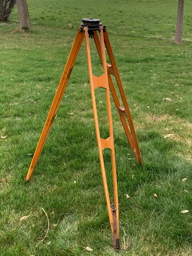 Vintage survey tripod - survey,