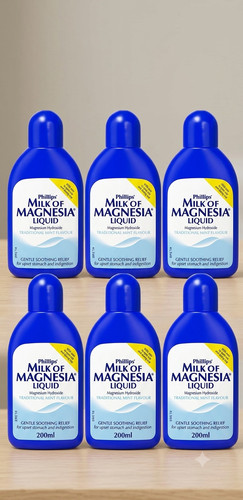 Phillips milk magnesia - 6x,