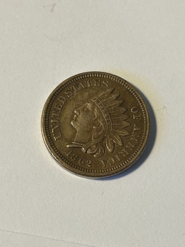1863 indian head copper - 1c-,