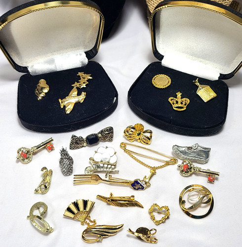 Vintage gold smalls heart - vintage,