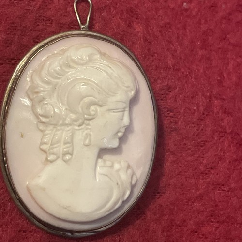 Vintage cameo brooch and - vintage,