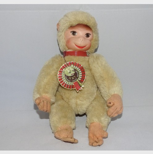 Vintage soft toy rubber - , face