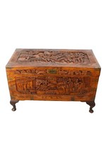 Antique Carved Chinese Camphor