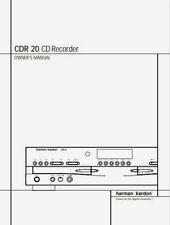 Harmon Kardon CDR 20 - CD