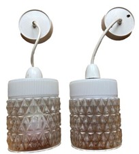 Mid Century Glass Cylinder