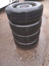 2017 CITROEN DISPATCH STEEL WHEELS SET 205/65R15C