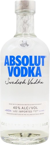 Absolut original vodka 70cl - vodka,