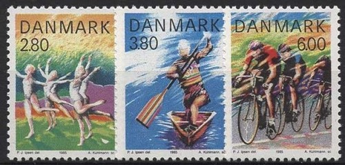 Denmark 1985 sports gymnastics - denmark,