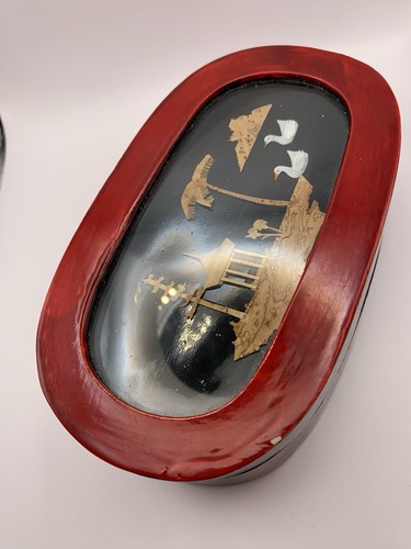 Vintage chinese lacquered - chinese,