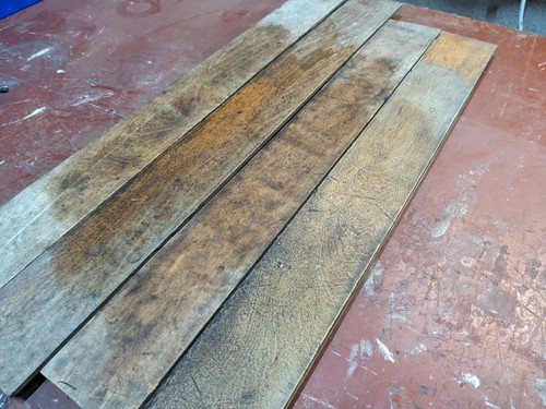 Solid maple hardwood - sq.,