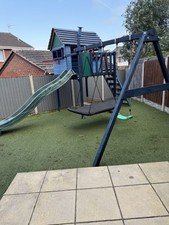 Funfactory fit XXl Plus Extras Playhosue Slide Swing