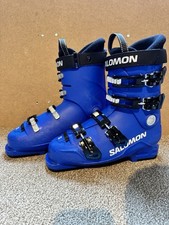 Salomon S Race 60T Junior Kids Ski Boots Mondopoint 26.5 UK7/7.5