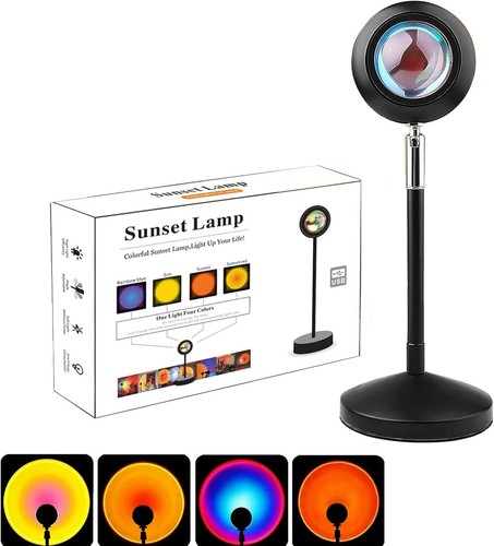 Usb sunset lamp led rainbow - usb,